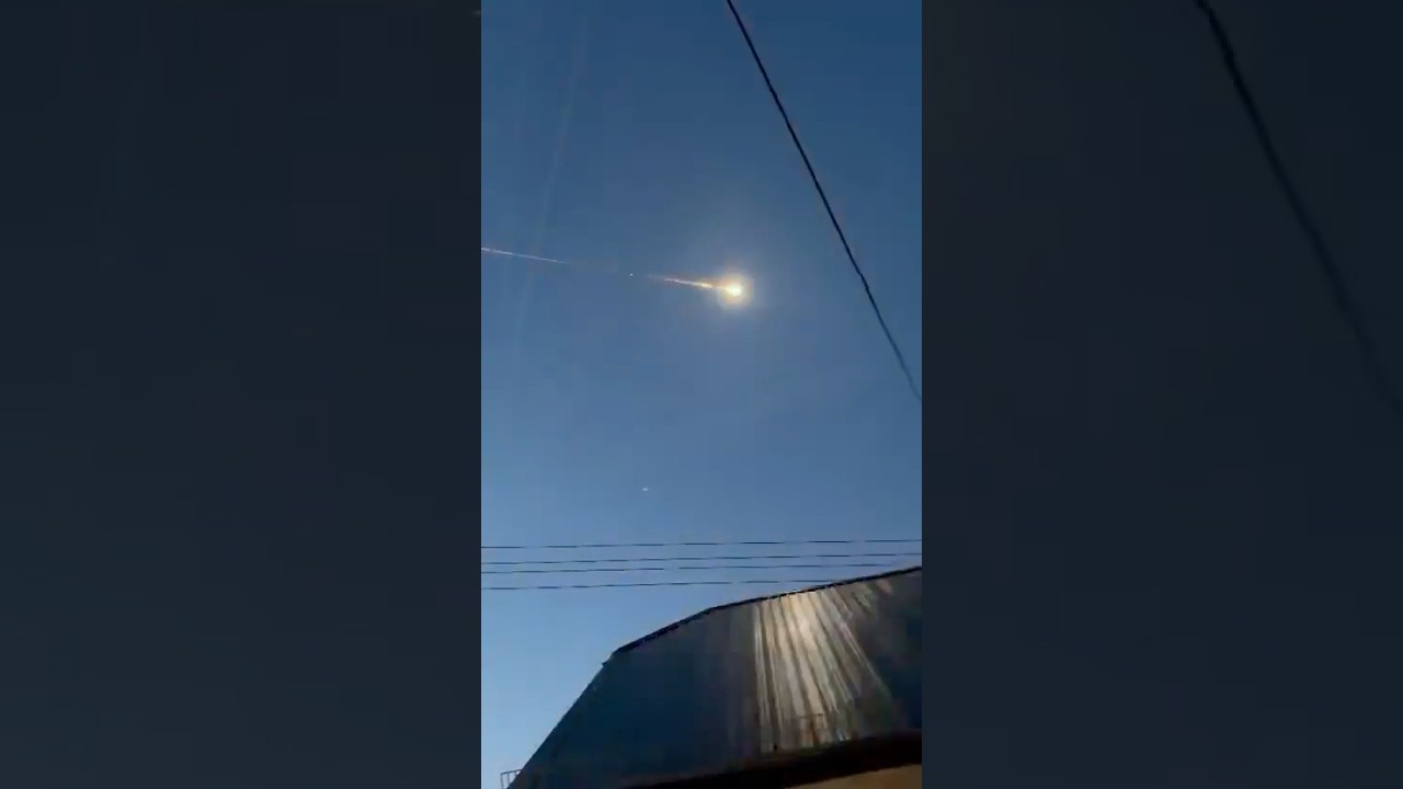 Fireball Meteor Exploded Over Germany, Fragments Damage Homes #shorts #science #space #milkyway