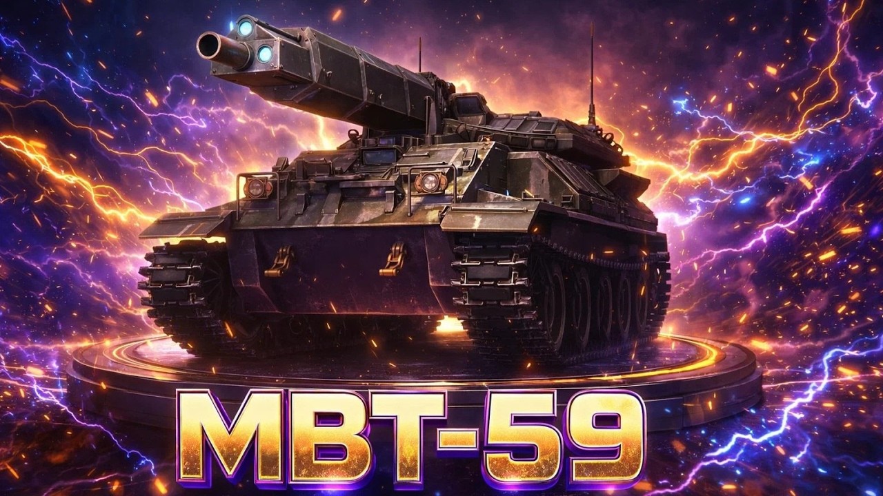 MBT-59 — ТЕСТ ТАНКА ЗА ОРБИТУ