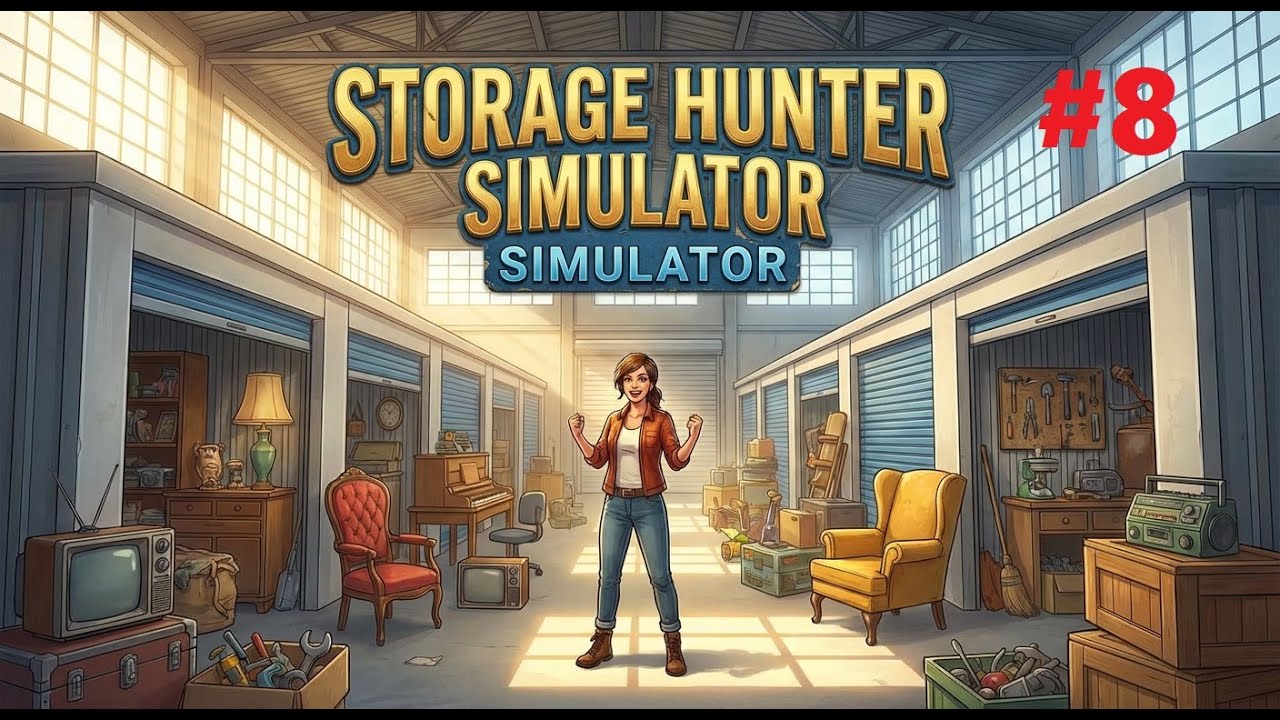 НАШЁЛ РЕДКУЮ ИГРУ GTA2077 Storage Hunter Simulator #8