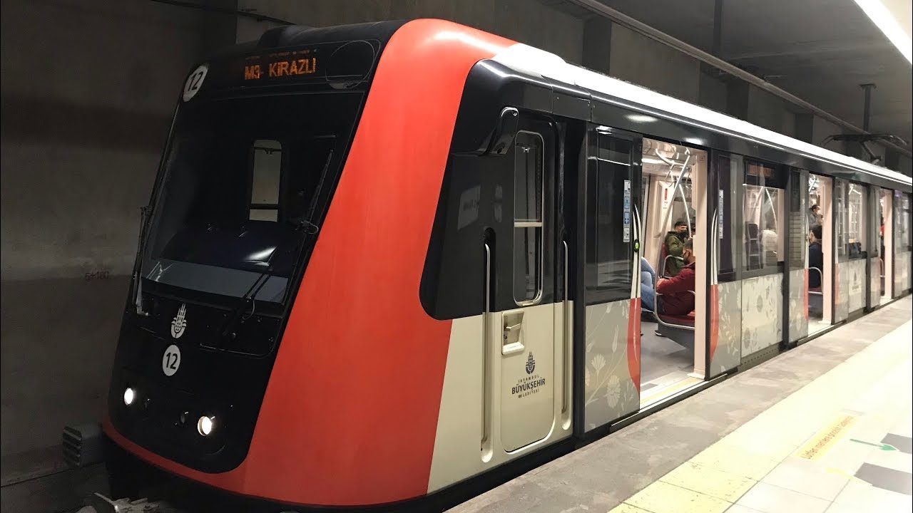 İstanbul | M3 Metrosu ile Kirazlı - Başakşehir Metrokent Arası Seyahat