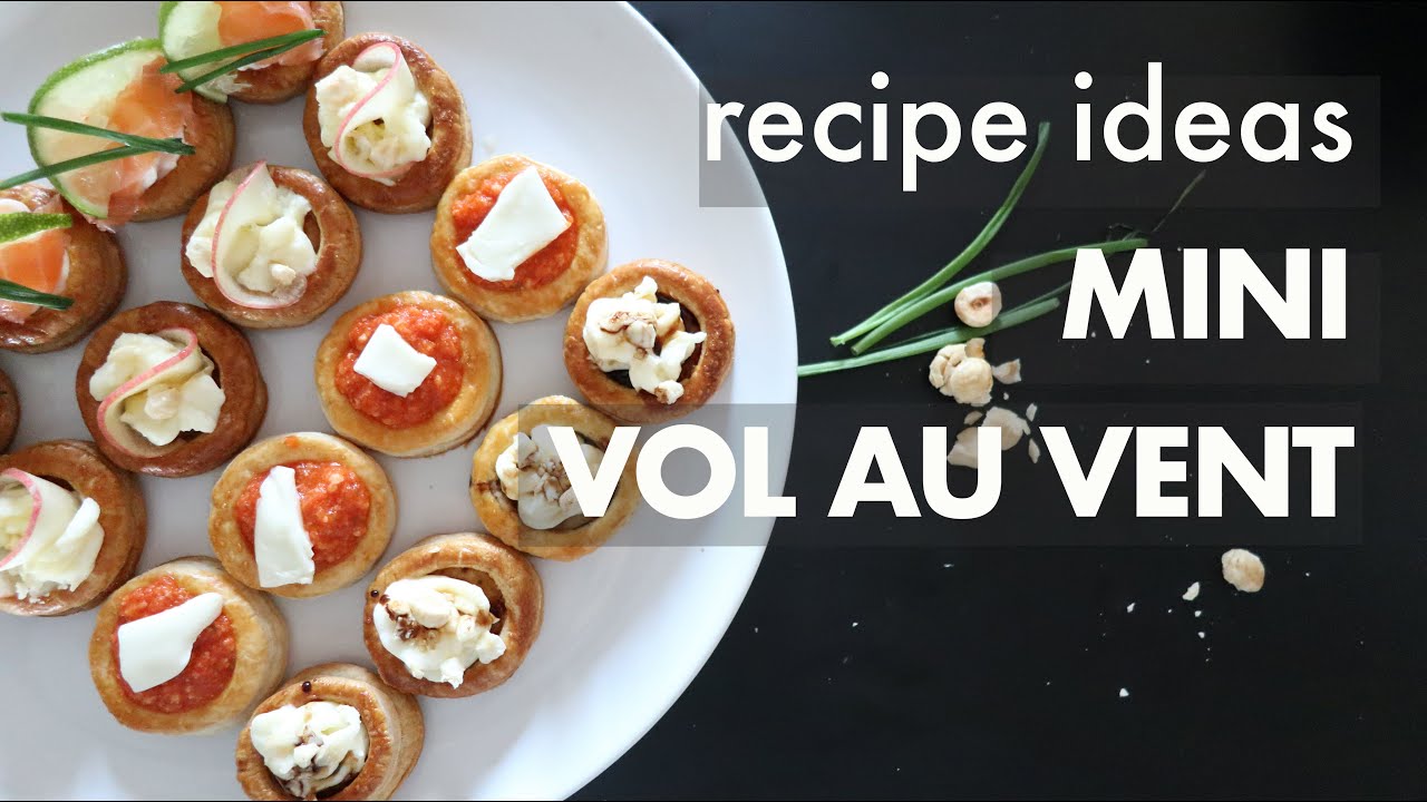 😋 Appetizer Ideas | 😋  Delicious Mini Vol Au Vent