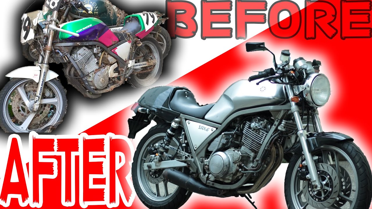 ヤマハSRXレストアの様子を10分にまとめてみた [Rebuilding a YAMAHA SRX-6 in 10 minutes]