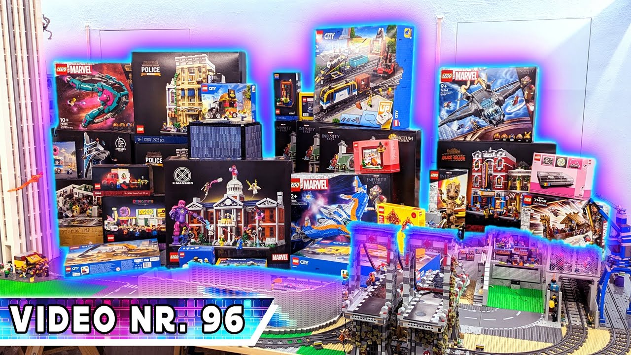ESKALATION im LEGO®-Store! 3500 Euro LEGO®-Haul | Meine Lego Stadt (New York & Marvel) Video Nr.: 96
