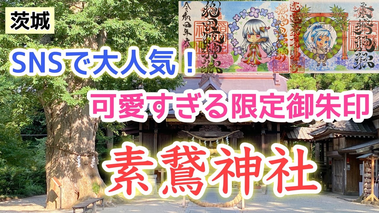 [茨城][御朱印]かっこいい御朱印がSNS映えで大人気！素鵞神社～限定御朱印だけではない見所もご紹介♪