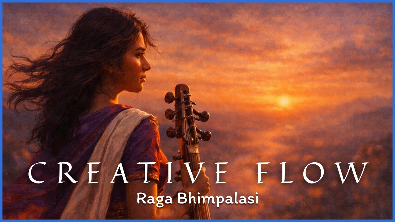 Sunset in the Himalayas | Rhythmic 432Hz Sarod for Creative Vitality
