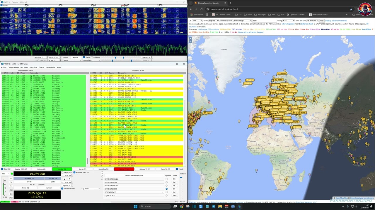 Primer QSO en FT8