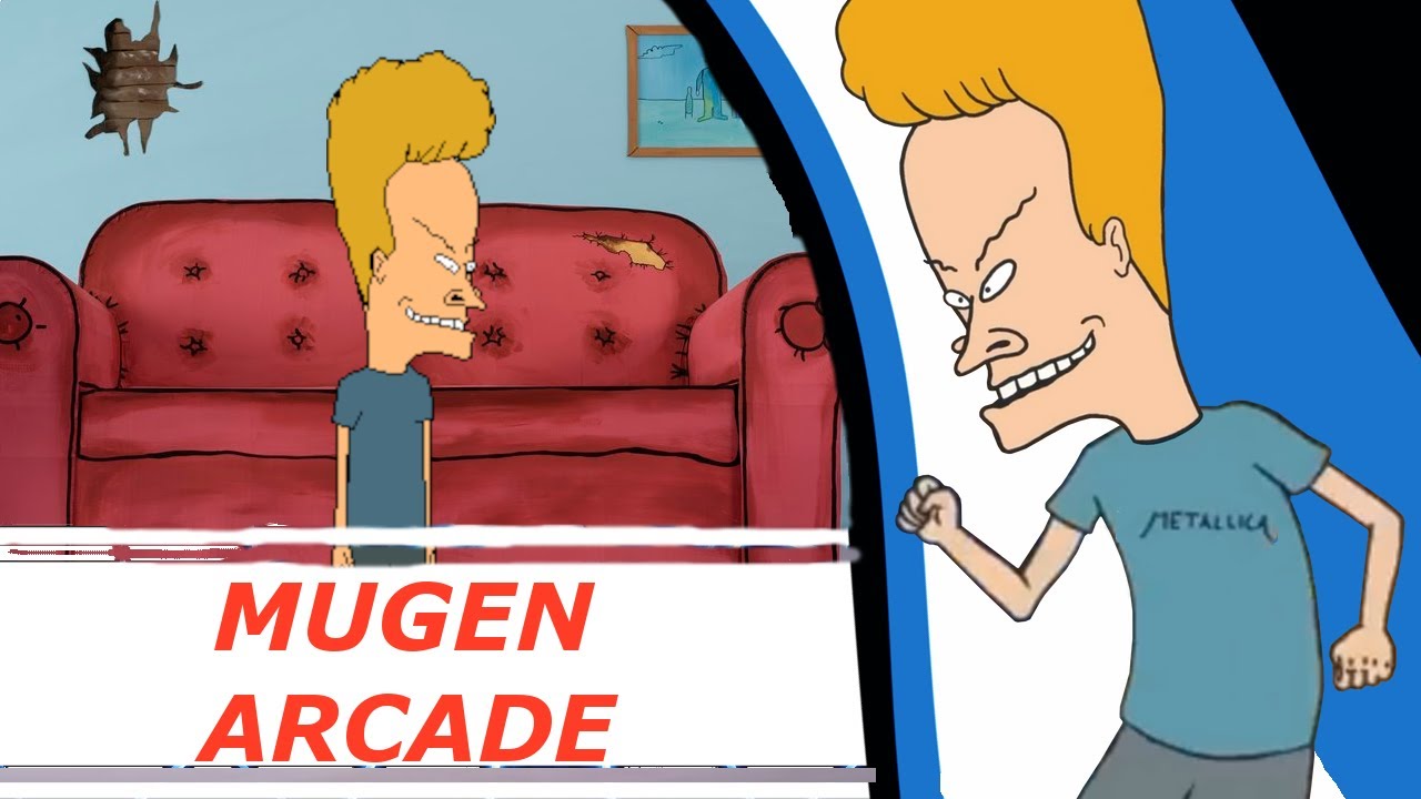 MUGEN Аркадный режим с Бивисом