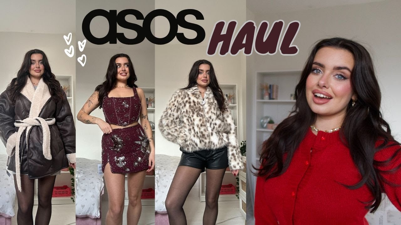 ASOS SIZE 10/12 HAUL & TRY ON- Updating my winter wardrobe xx