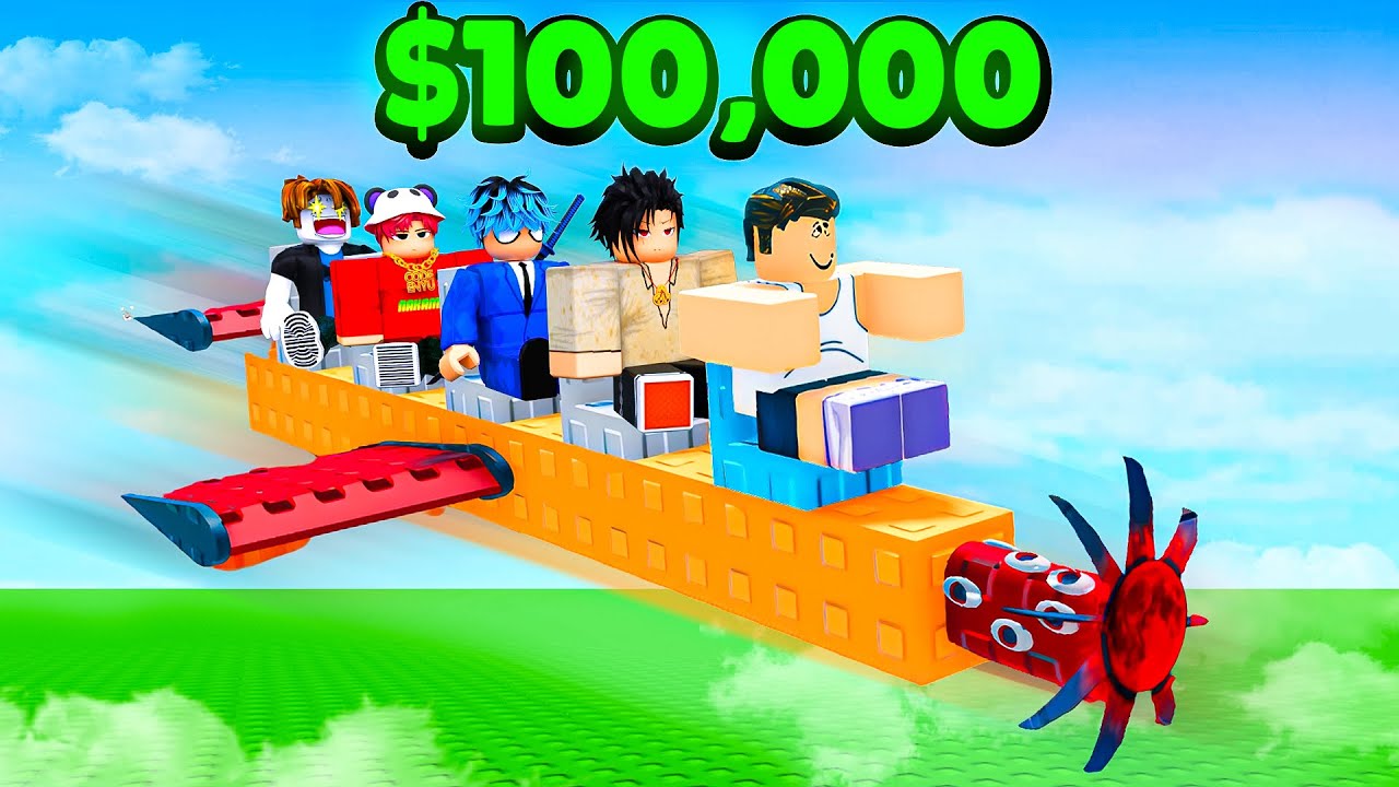 Best Plane wins $100,000! (Build a Plane)