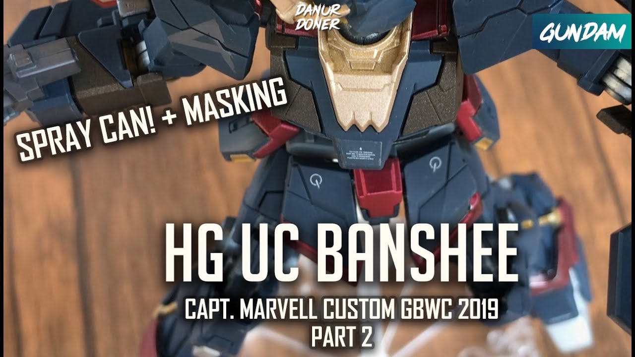 CUSTOM Gunpla using SPRAYCAN part 2, #GunplaTutorial 3