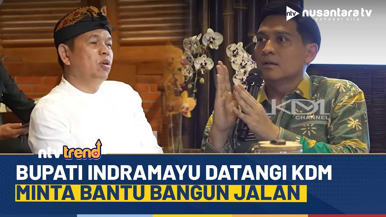 Bupati Indramayu Lucky Datangi KDM Minta Bantuan Bangun Jalan | NTV