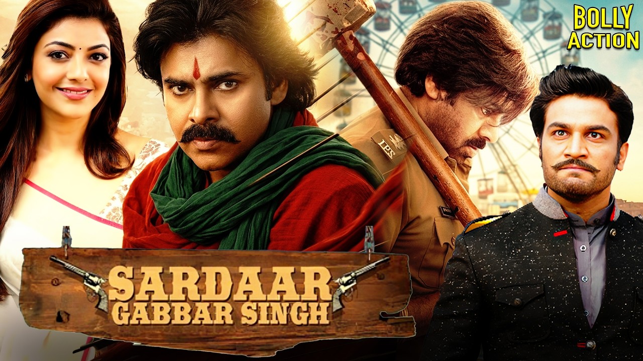 Sardaar Gabbar Singh Movie | Hindi Dubbed Movies | Pawan Kalyan | Kajal Aggarwal | Hindi Movie