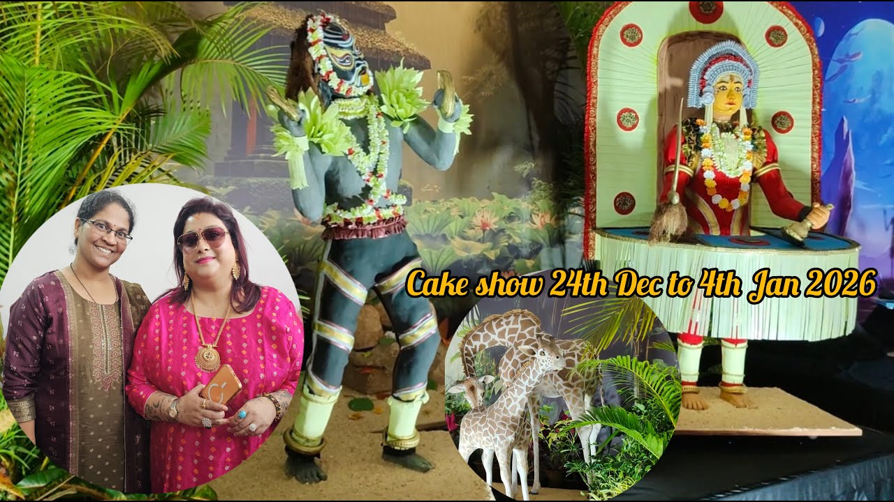 Cake show @ jp nagar | carzy queen Rakshita
