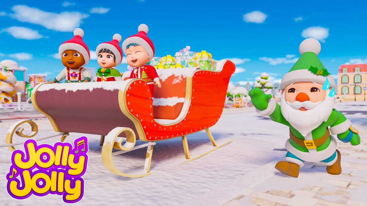 🎅🏻🎄Jingle Bells🔔 + More | Christmas Carols for Kids | Jolly Jolly - Learn and Play - Nursery Rhymes