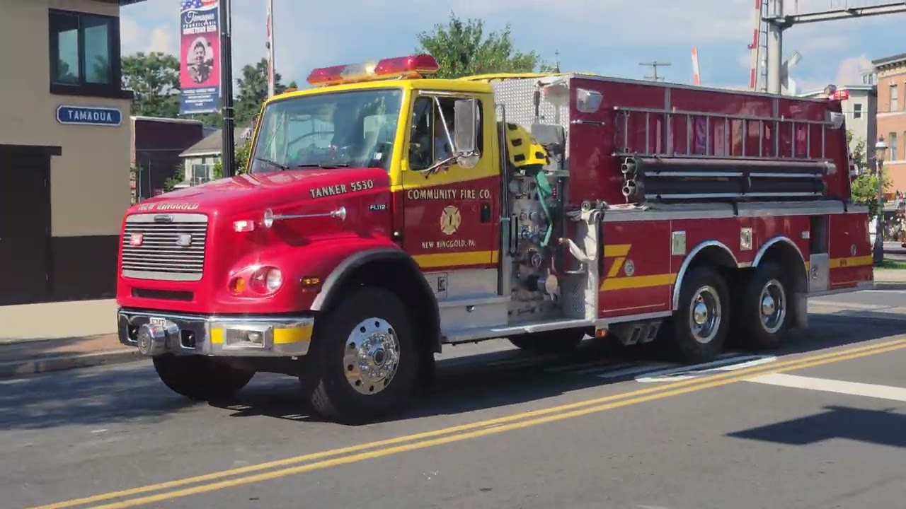 Citizen's Fire Company Firemen's Apparatus Parade, Tamaqua Pennsylvania 2022