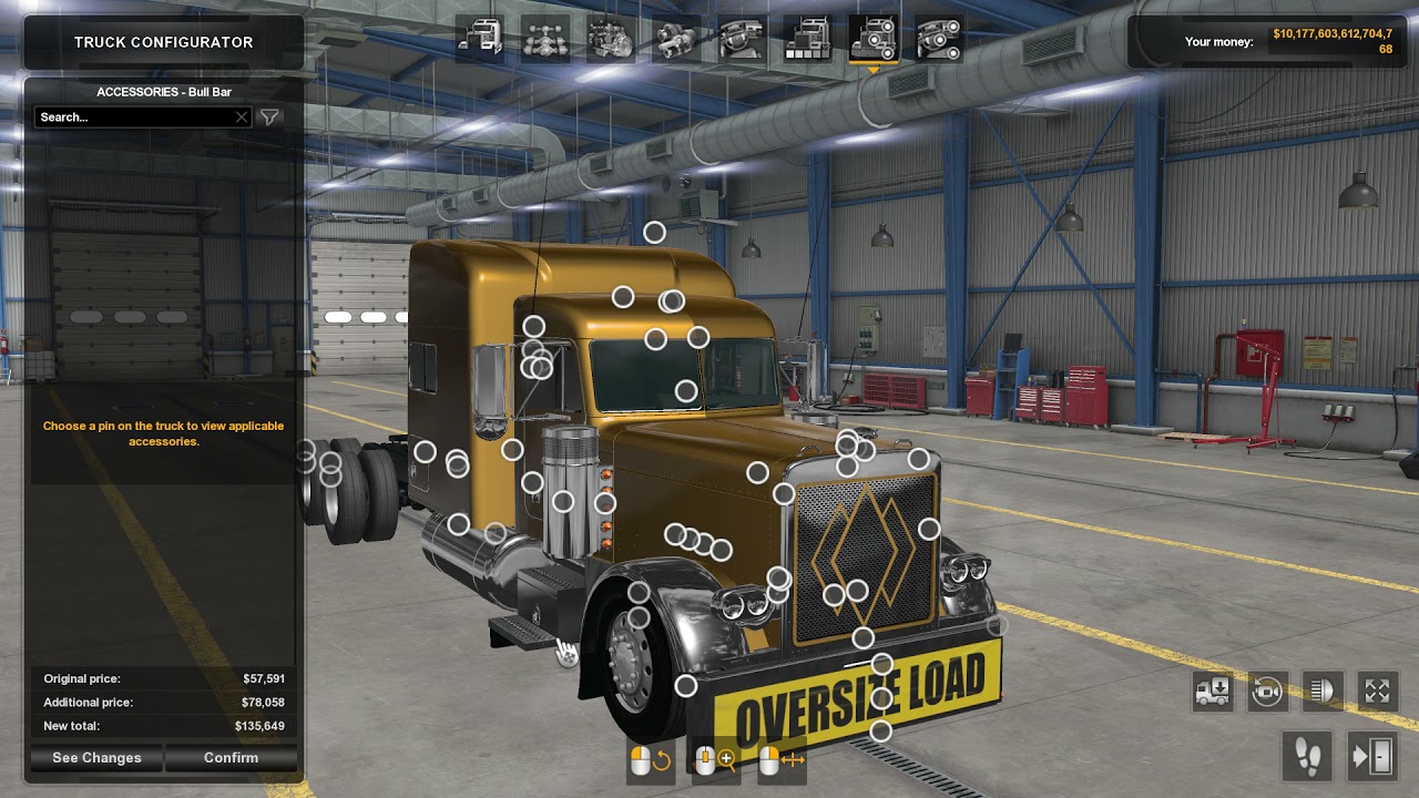 American Truck Simulator 2021 Bigg Doggs 379 Customization