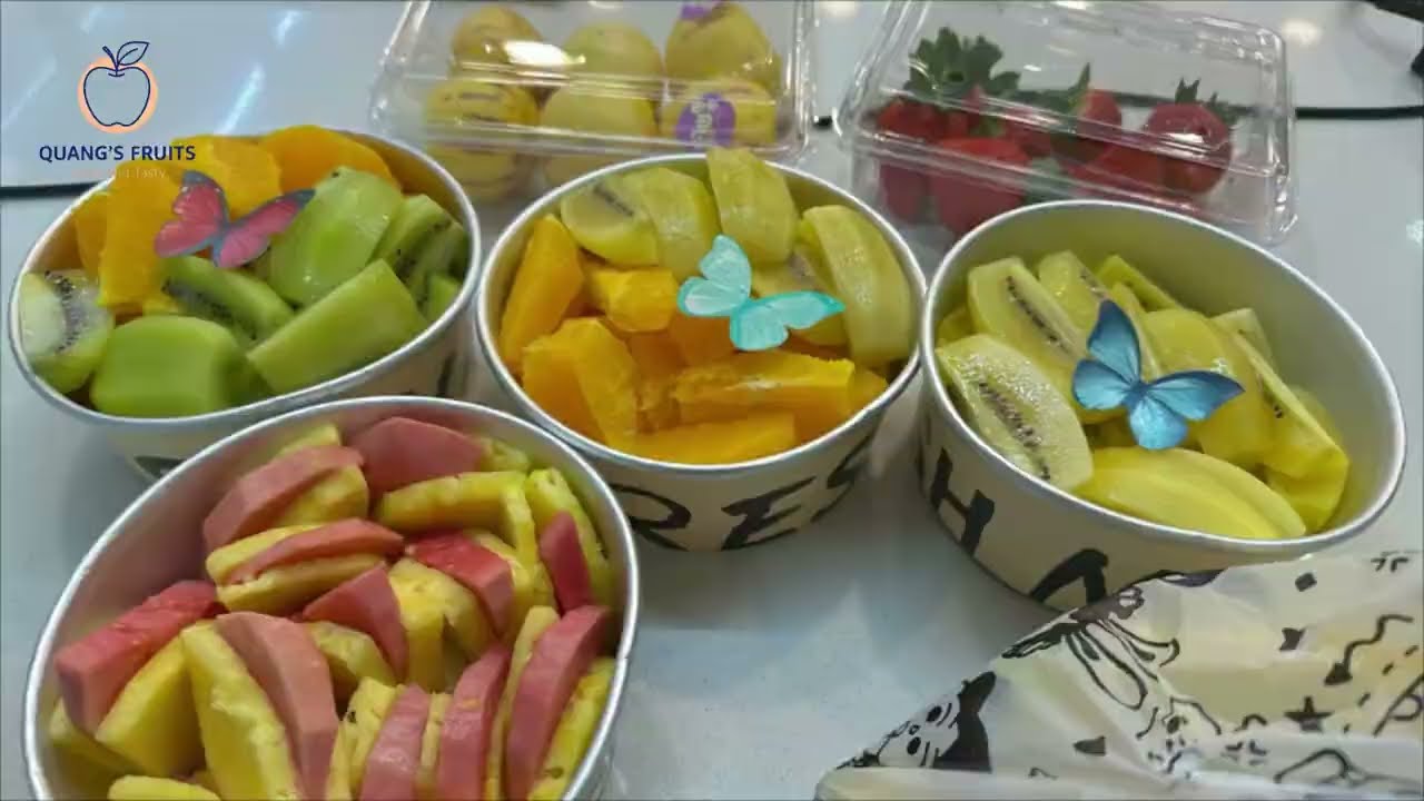 Satisfying Fruit Cutting 🍉🔪 Perfectly Sliced Fruits by Quang’s Fruits