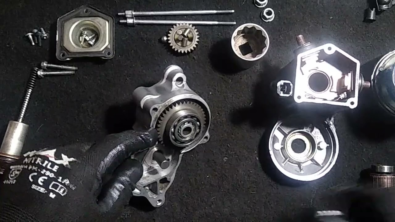 Cómo armar la marcha ( motor de arranque ) Harley Davidson Sportster 883.