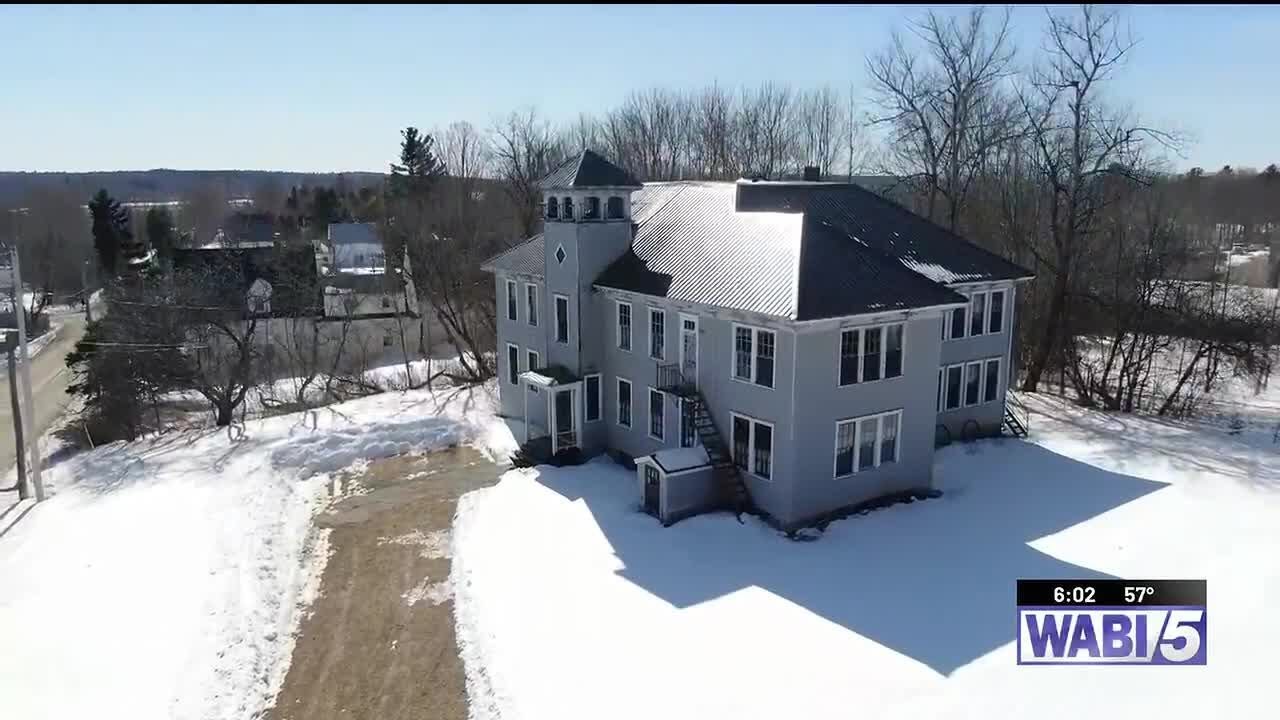 Historic schoolhouse turned residence for sale in Stockton Springs