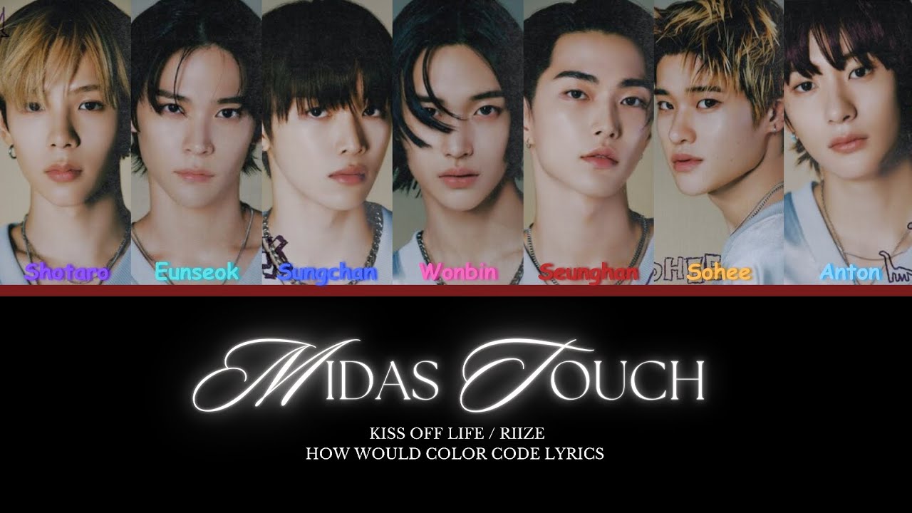How would RIIZE sing Midas touch KISS OFF LIFE Male.ver
