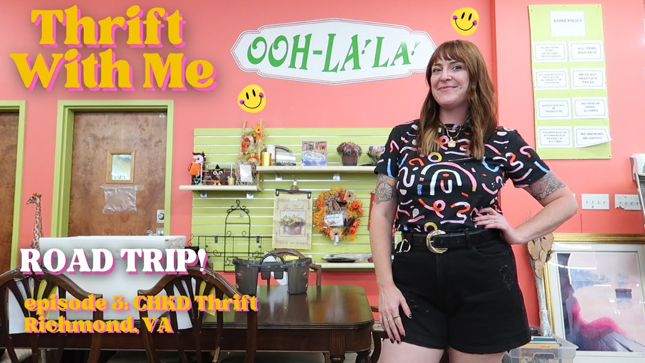 Thrift With Me! ~Thrifting on the road in Richmond, VA~
