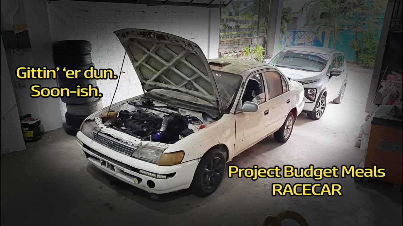 Budget Meal Toyota Corolla 1NZ-FE Swap Racecar  + Get to RACE WITH US