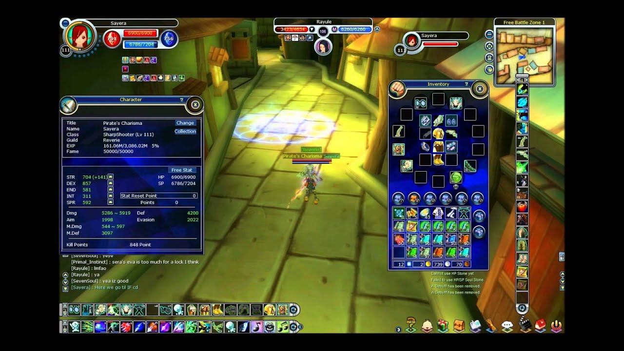 Fiesta Online - Sayera - SharpShooter PvP