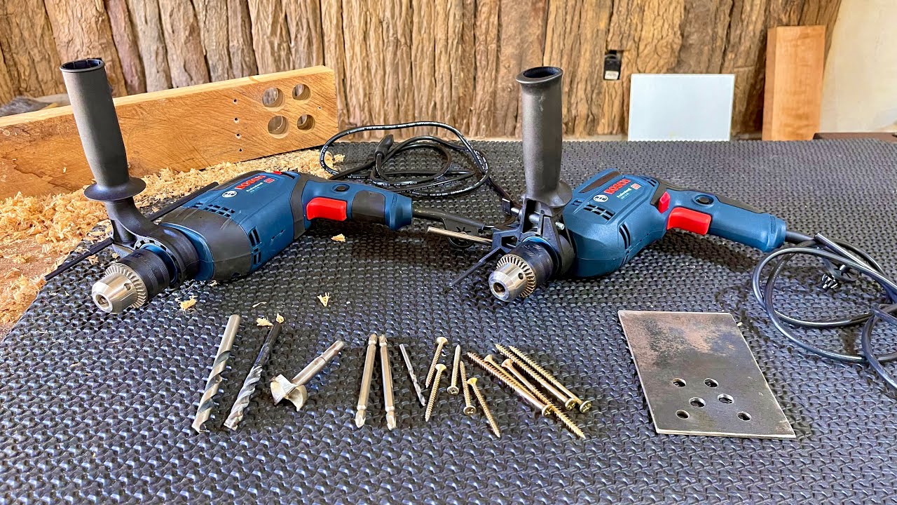 Qual Delas é a Melhor Para o seu Trabalho - Furadeiras Bosch GSB 13 RE vs GSB 16 RE - Best Drills