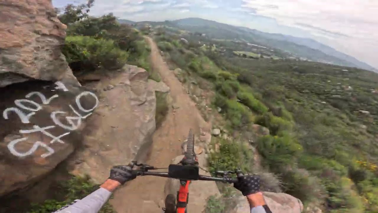 PR on Taint mtb trail🔥 Scary House Send #mtb #mountainbike