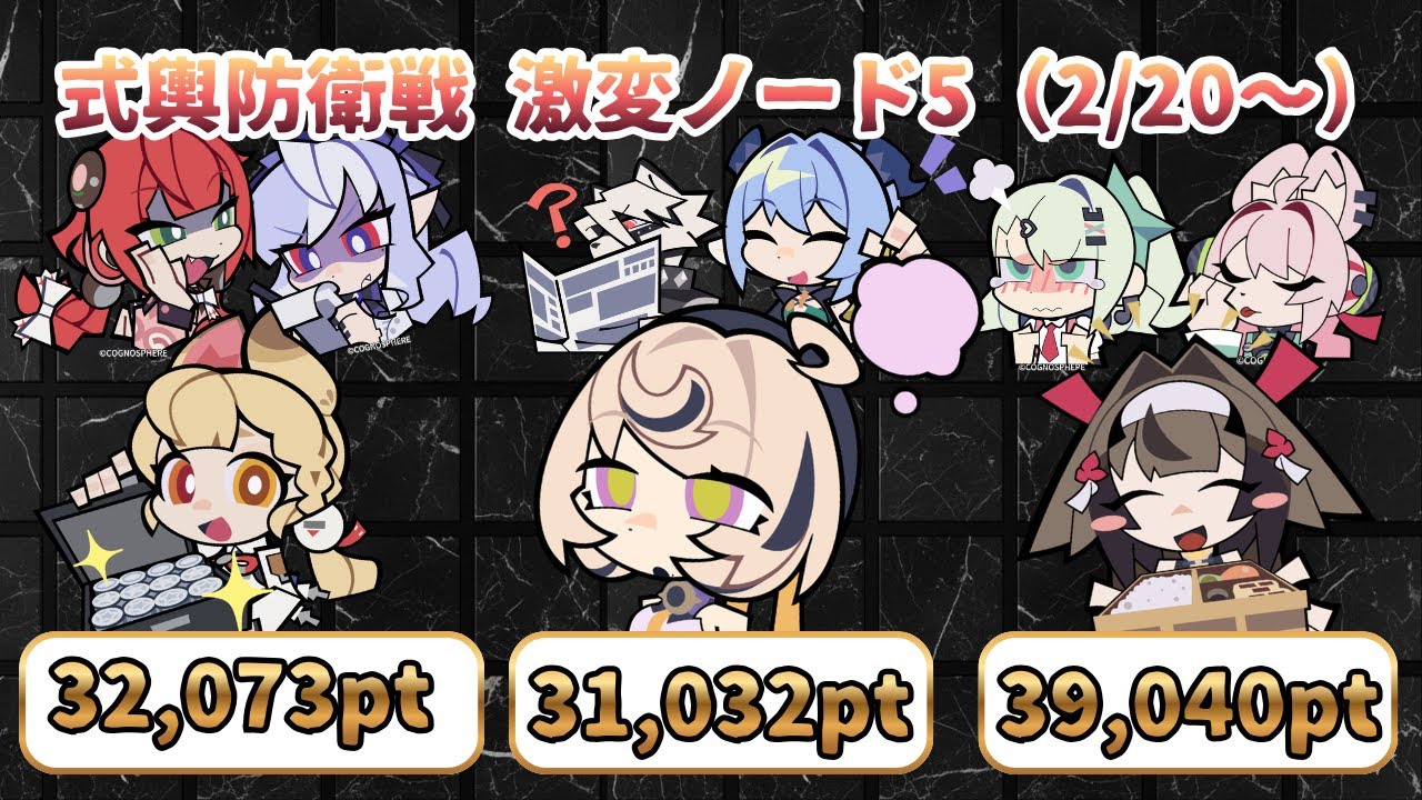【ゼンゼロ】 式輿防衛戦 激変ノード5（2/20〜） S+クリア 無凸イドリー、無凸アリス、無凸瞬光