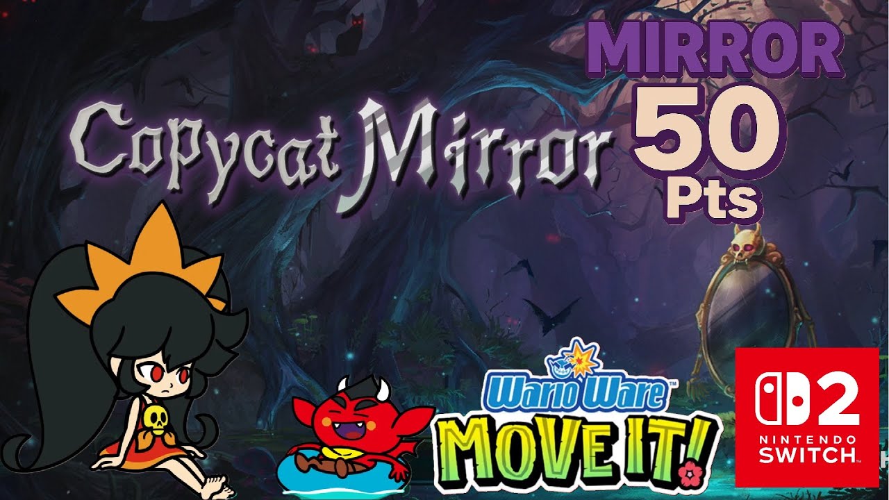 WarioWare: Move It! | 2 игрока, 50+ очков | Copycat Mirror (Nintendo Switch 2)