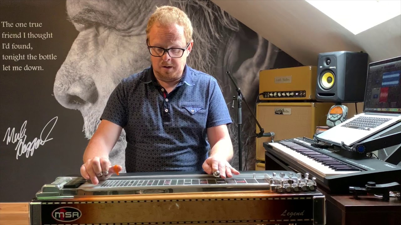 Mansion on the hill instrumental on Steel Guitar - Jonathan Milligan