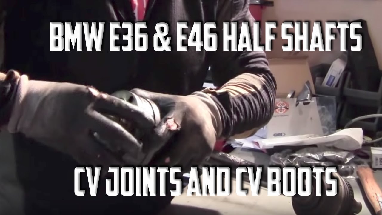 BMW e36 CV Half Shaft Rebuild - How To