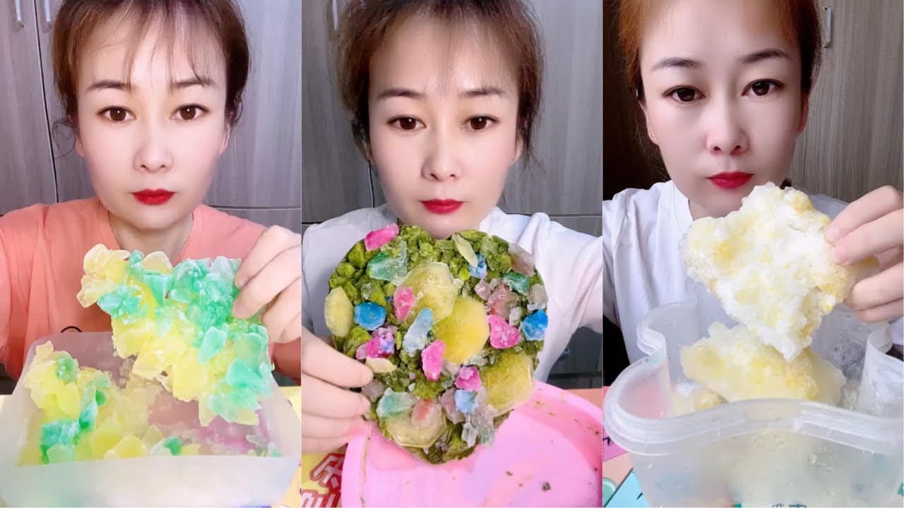 Crushed Ice Eating ASMR | Ice Eating