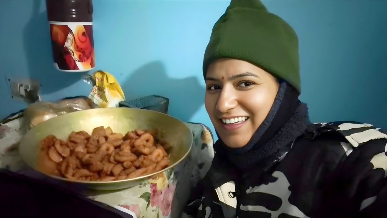 Pahadi Festival ( घुघुतिया) Celebrate Kiya Or Baccho ko Batayi iski Kahani 🥳||makkar sankranti||
