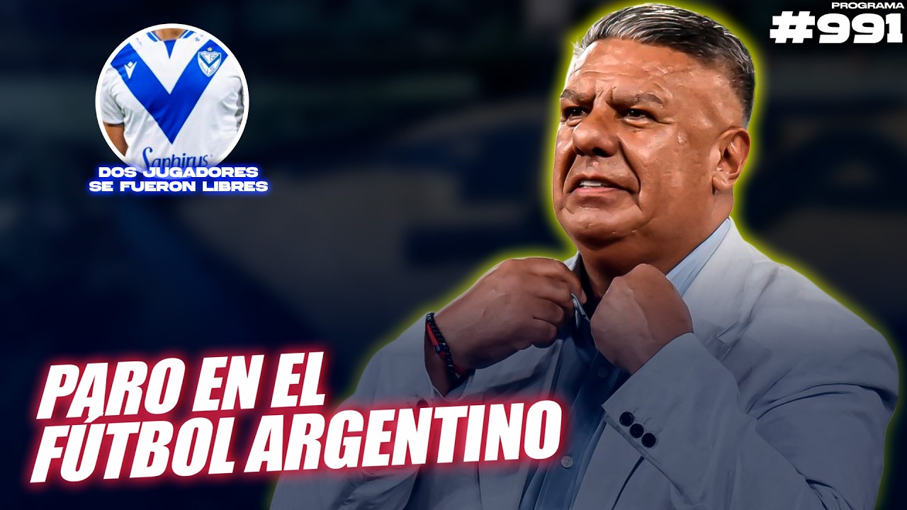 🚨🔥 PARO EN EL FÚTBOL DE #ARGENTINA con #VELEZ puntero | Pasión Fortinera 3/3