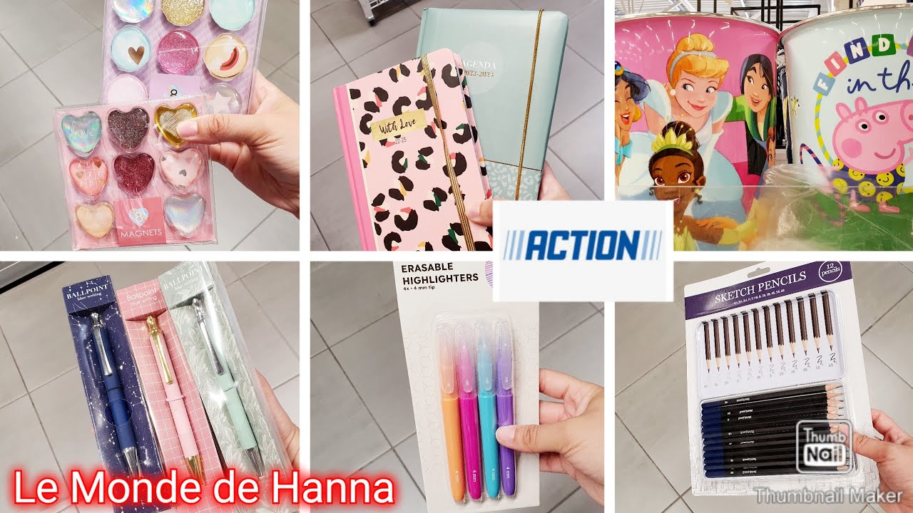 ACTION ARRIVAGE 22-07 FOURNITURES SCOLAIRE BUREAU 📐📚