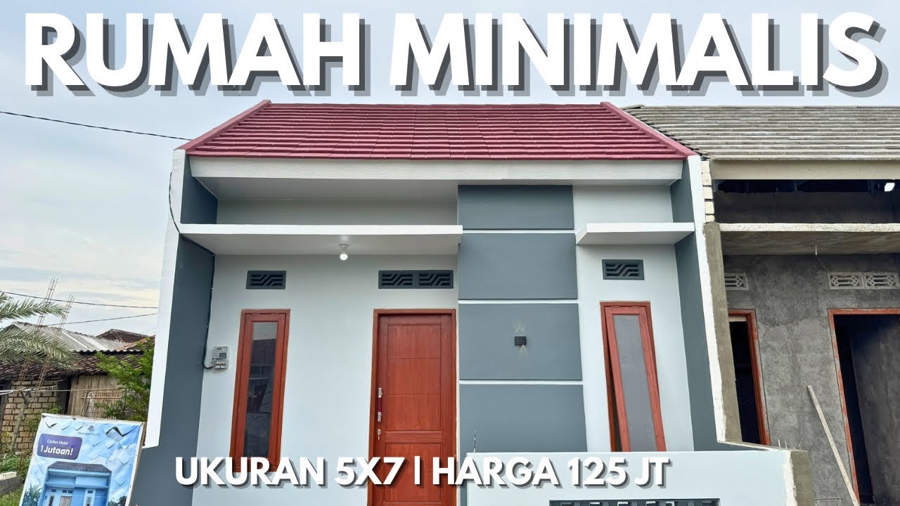 RUMAH MINIMALIS | UKURAN 5X7 | HARGA 125 JT