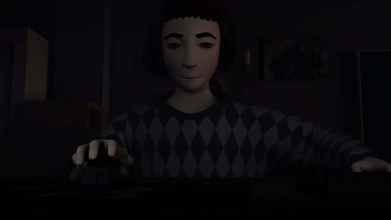 Rain Loop Animation 3D