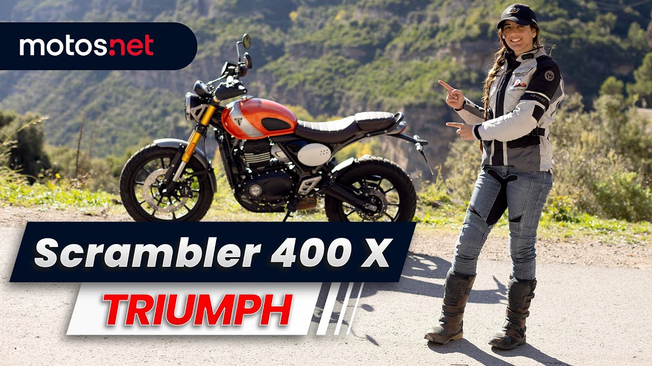 👌🏽 Triumph Scrambler 400 X 2025 / Una 