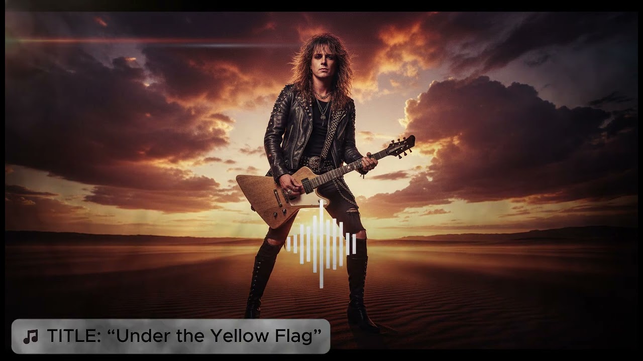Under The Yellow Flag  Emotional Gothic Rock Ballad Dark  Rock Song About Death & Redemption