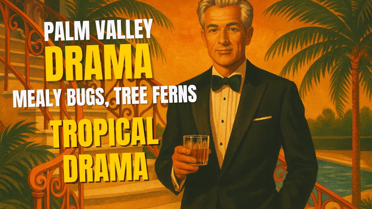 Palm Valley Drama!  Mealy Bugs, Tree Ferns, Tropical Drama
