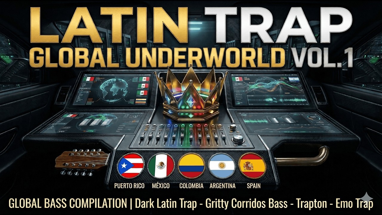 Dark Latin Trap 2026 & Gritty Corridos Bass Mix 🔥🚘 | Global Underworld Vol. 1 Cinematic Trapton Emo