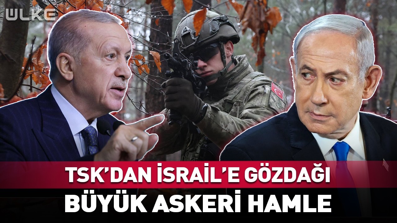 TSK'dan İsrail'e G&ouml;zdağı! B&uuml;y&uuml;k Askeri Hamle... #Sondakika