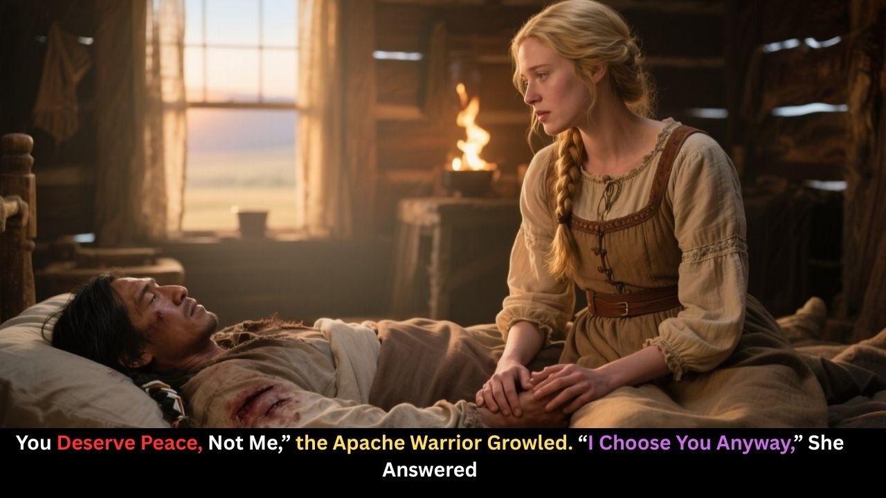 You Deserve Peace, Not Me, the Apache Warrior Growled. “I Choose You Anyway,” She Answered
