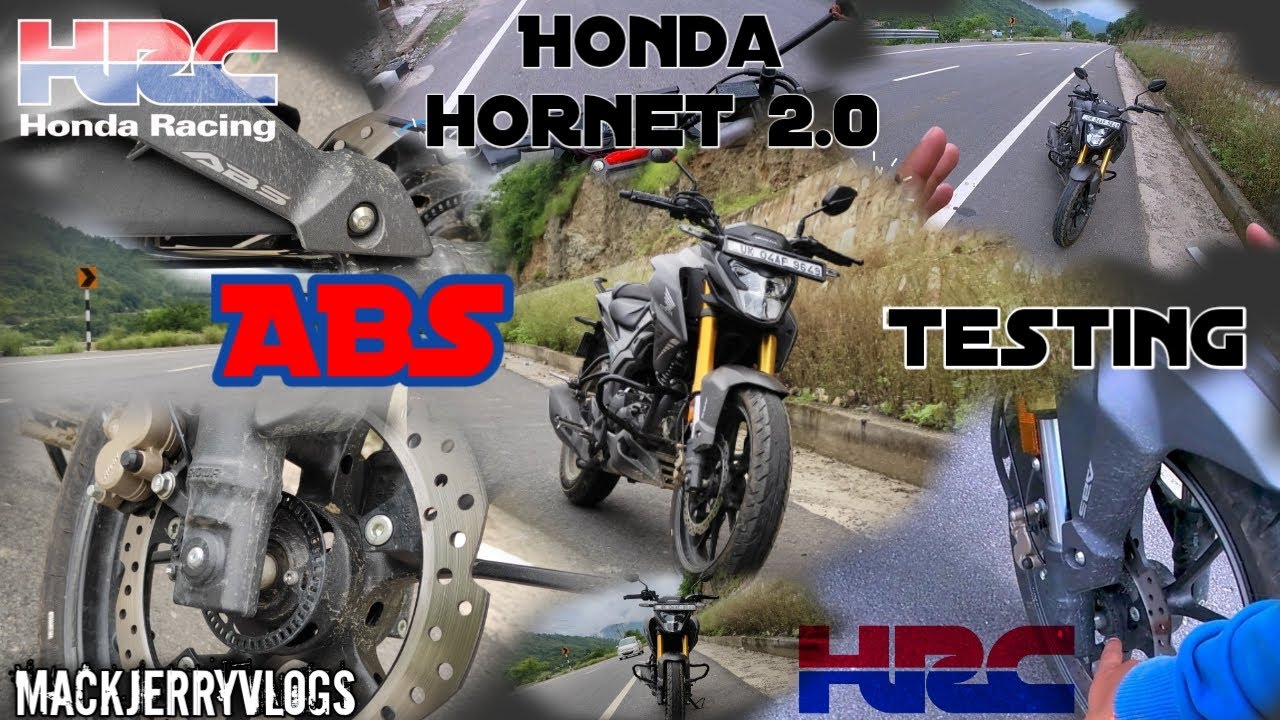 Honda hornet 2.0 ABS test || क्या ABS सही से काम करेगा..? ||