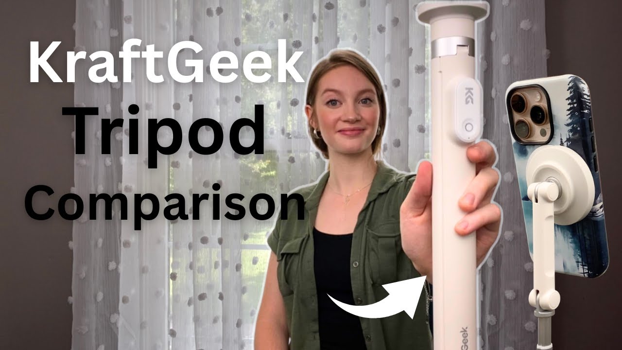 Magnetic tripod comparison and review! KraftGeek JustTap Mag Tripod 