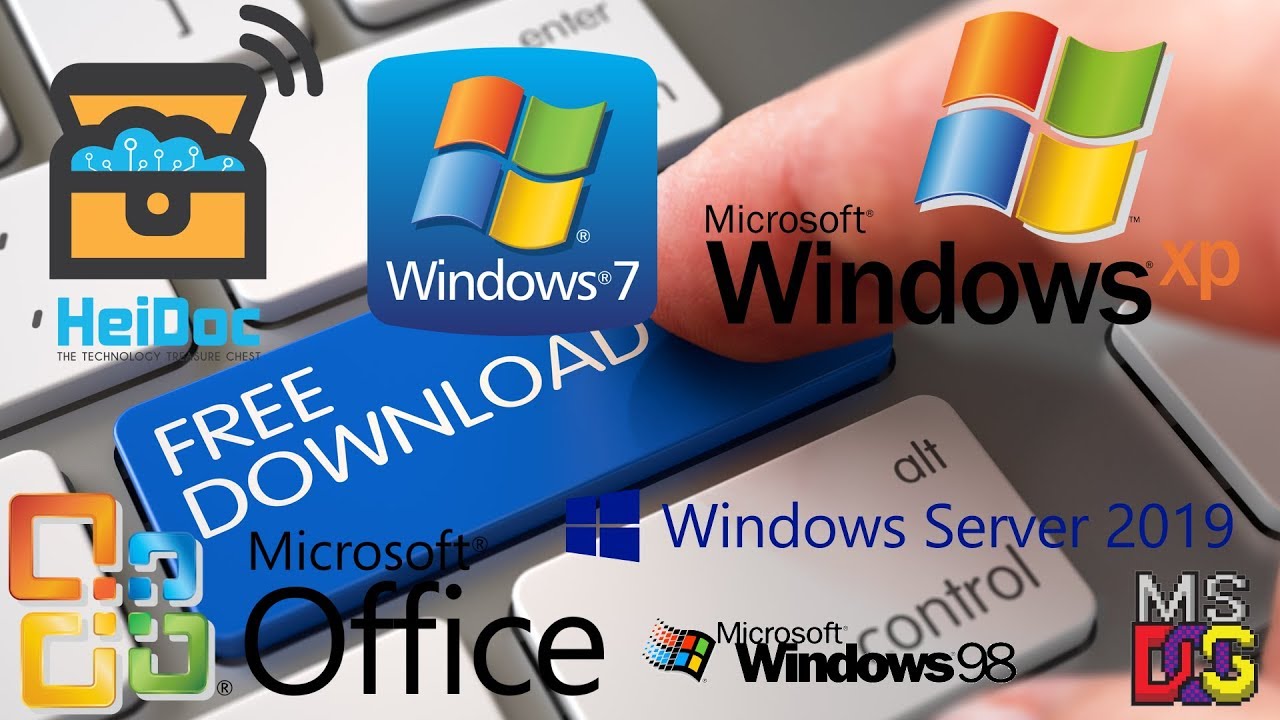 Download Windows Server, Windows XP, Windows Vista and other old or recent Microsoft Software