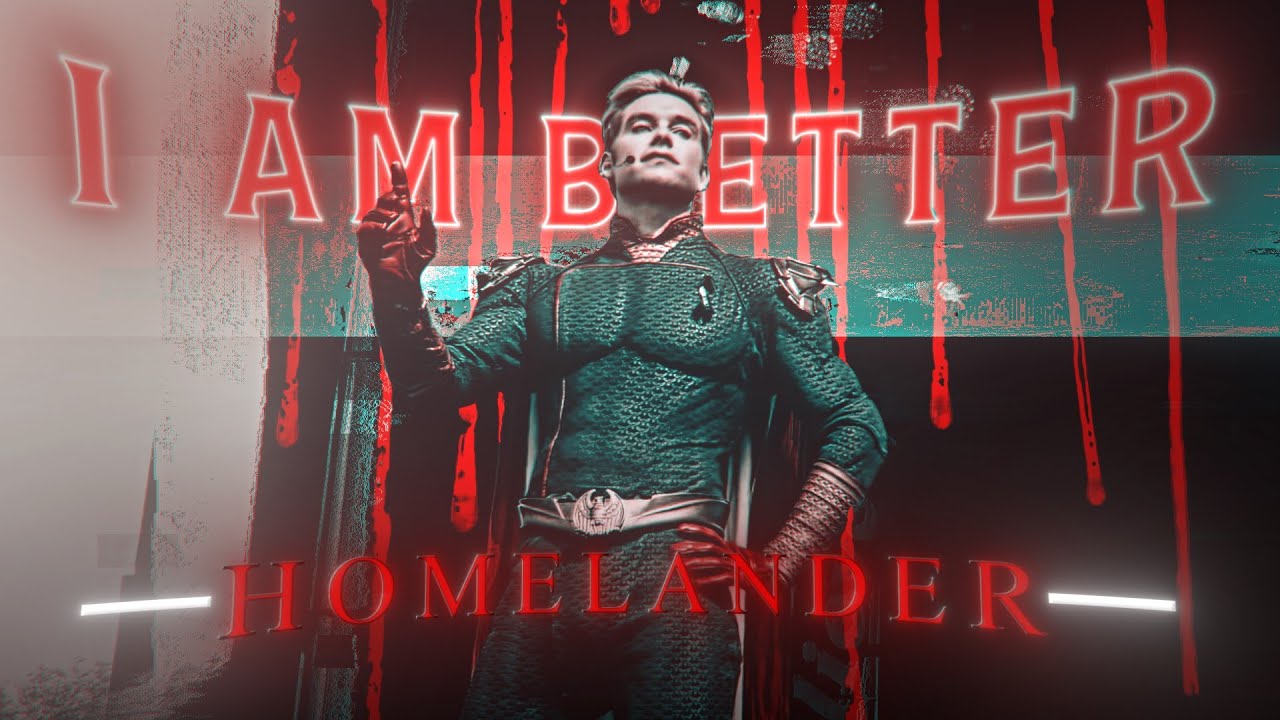 Homelander | Lady Gaga | Government Hooker | EDIT | I AM Better | Literally Me | HD60FPS