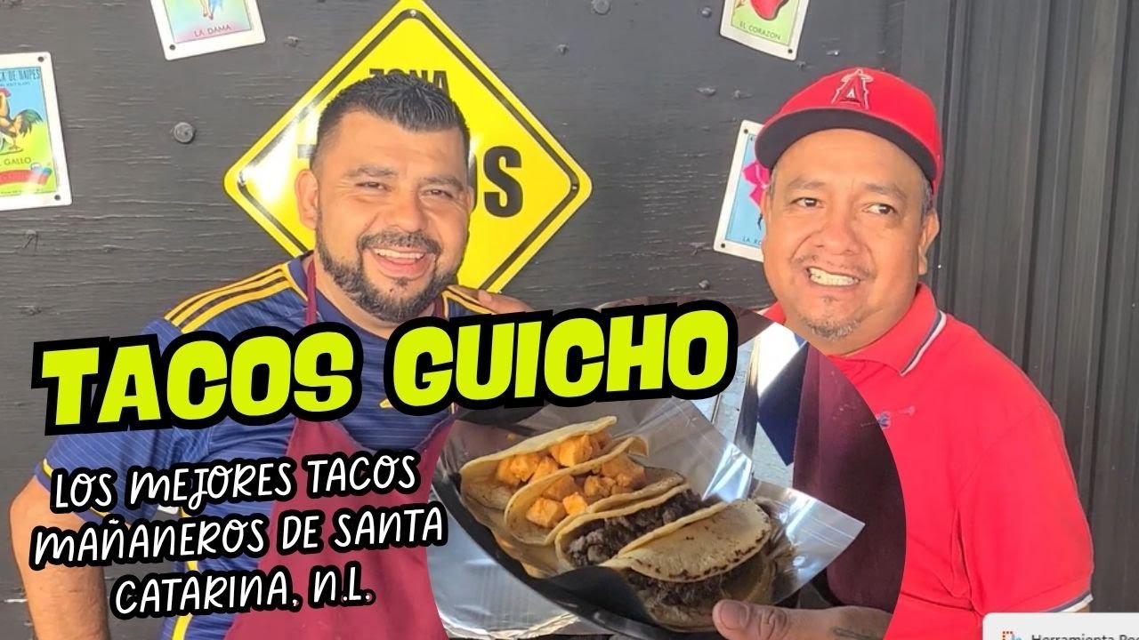 🌮 TACOS MAÑANEROS GUICHO 🌮 | El secreto mejor guardado de Santa Catarina 😱🔥